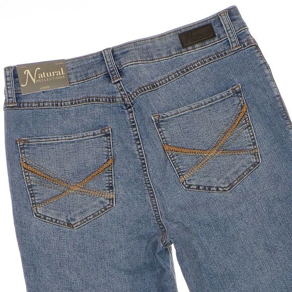 Natural Reflections High Rise Skinny Jeans Size 8P Petite Womens Stretch 28x25.5 - Picture 4 of 13